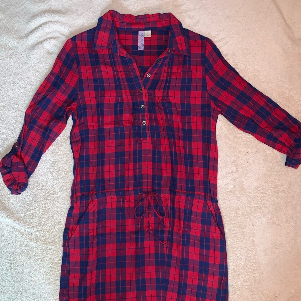 Francesca’s Checkered Dress